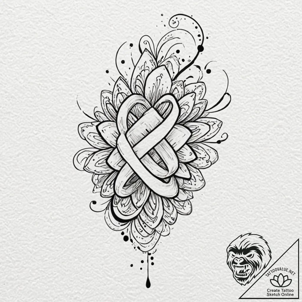Tattoo design, handpoke style, a small x, as... - tattoo sketch (№1751513741_0, 03.07.2025 03:35) — tattoovalue.net