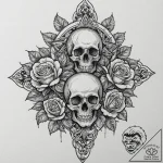 эстетика: берет за основу классические японск… – tattoo sketch (№1751516961_0, 03.07.2025 04:29) — tattoovalue.net