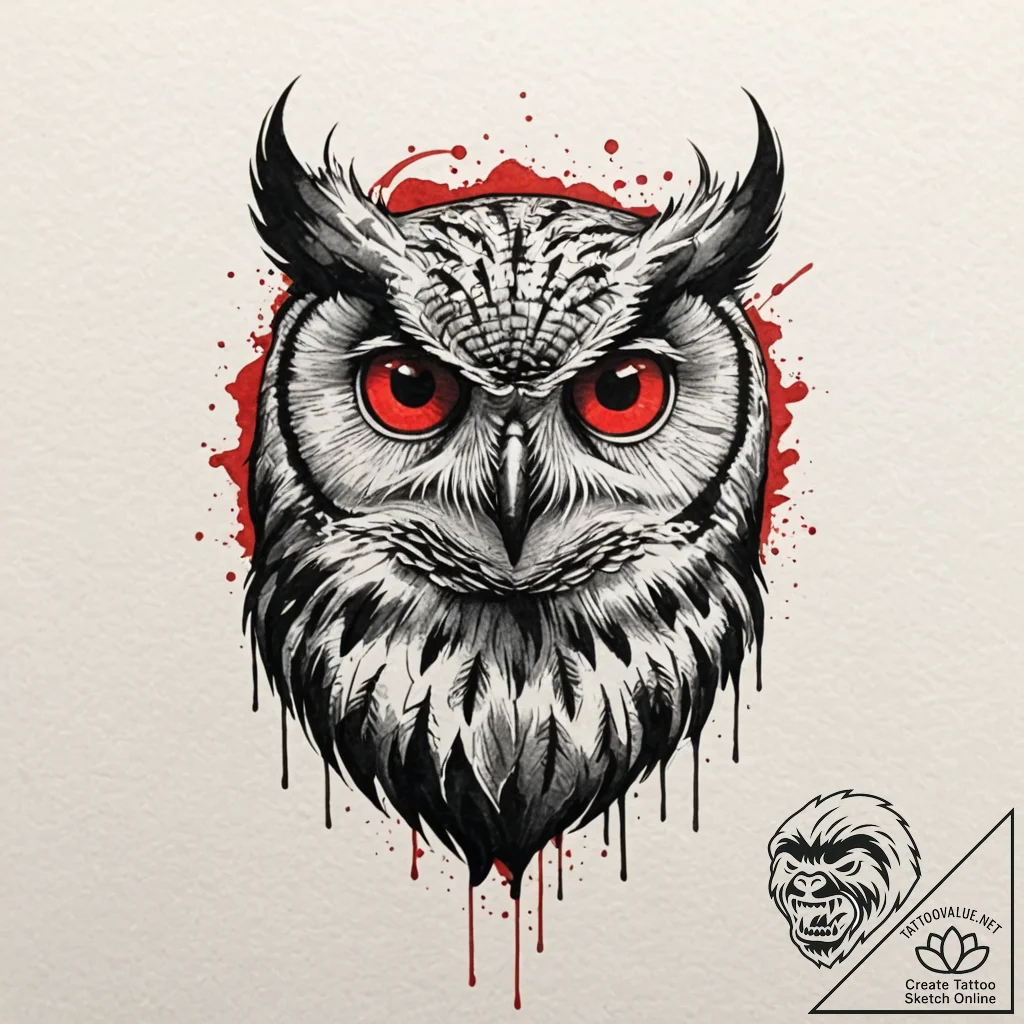 Tattoo design, a pair of night vision goggles... - tattoo sketch (№1751517053_0, 03.07.2025 04:30) — tattoovalue.net
