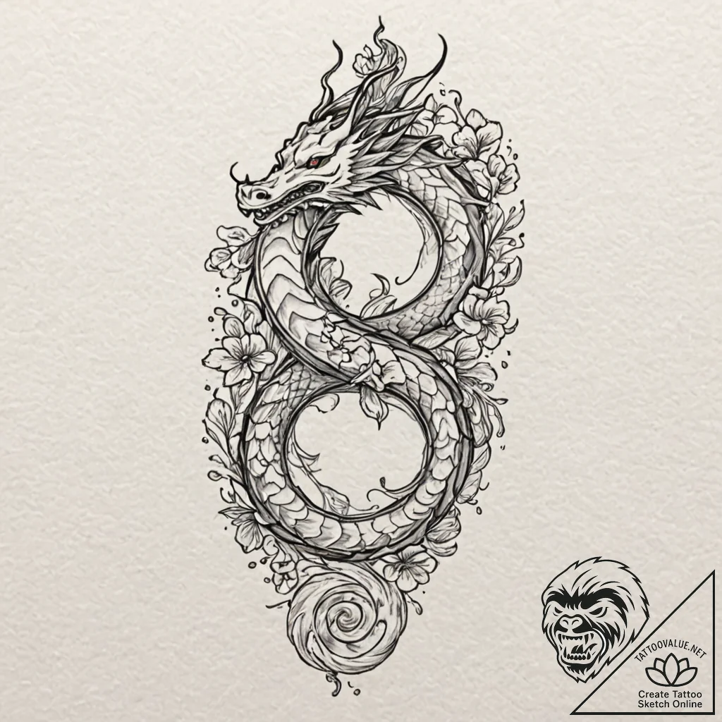 Tattoo design, a human spine, but it's bent i... - tattoo sketch (№1751517797_0, 03.07.2025 04:43) — tattoovalue.net