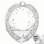 Tattoo design, a doorway standing alone on a… – tattoo sketch (№1751519748_0, 03.07.2025 05:15) — tattoovalue.net