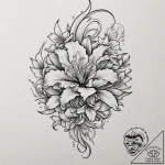 Tattoo design, a powerful cannon, but its bar… – tattoo sketch (№1751521498_0, 03.07.2025 05:44) — tattoovalue.net
