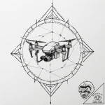 Tattoo design, low-poly, geometric representa… – tattoo sketch (№1751523793_0, 03.07.2025 06:23) — tattoovalue.net
