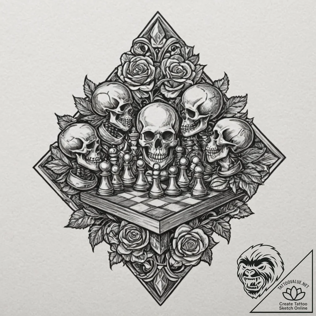 Tattoo design, a group of soldiers, depicted... - tattoo sketch (№1751524300_0, 03.07.2025 06:31) — tattoovalue.net