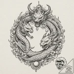 Tattoo design, azoth of the philosophers, the… – tattoo sketch (№1751526250_0, 03.07.2025 07:04) — tattoovalue.net