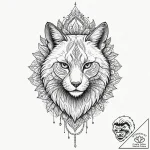 Tattoo design, [описание из списка], [стиль],… – tattoo sketch (№1751527418_0, 03.07.2025 07:23) — tattoovalue.net