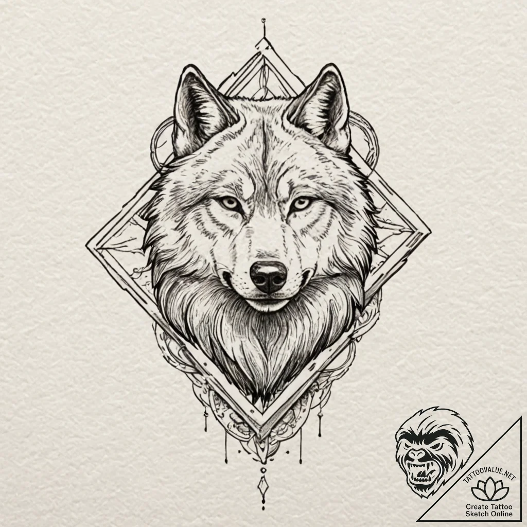 Tattoo design, an optical illusion where a vi... - tattoo sketch (№1751527836_0, 03.07.2025 07:30) — tattoovalue.net