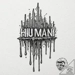 Tattoo design, a barcode that drips and melts… – tattoo sketch (№1751528170_0, 03.07.2025 07:36) — tattoovalue.net