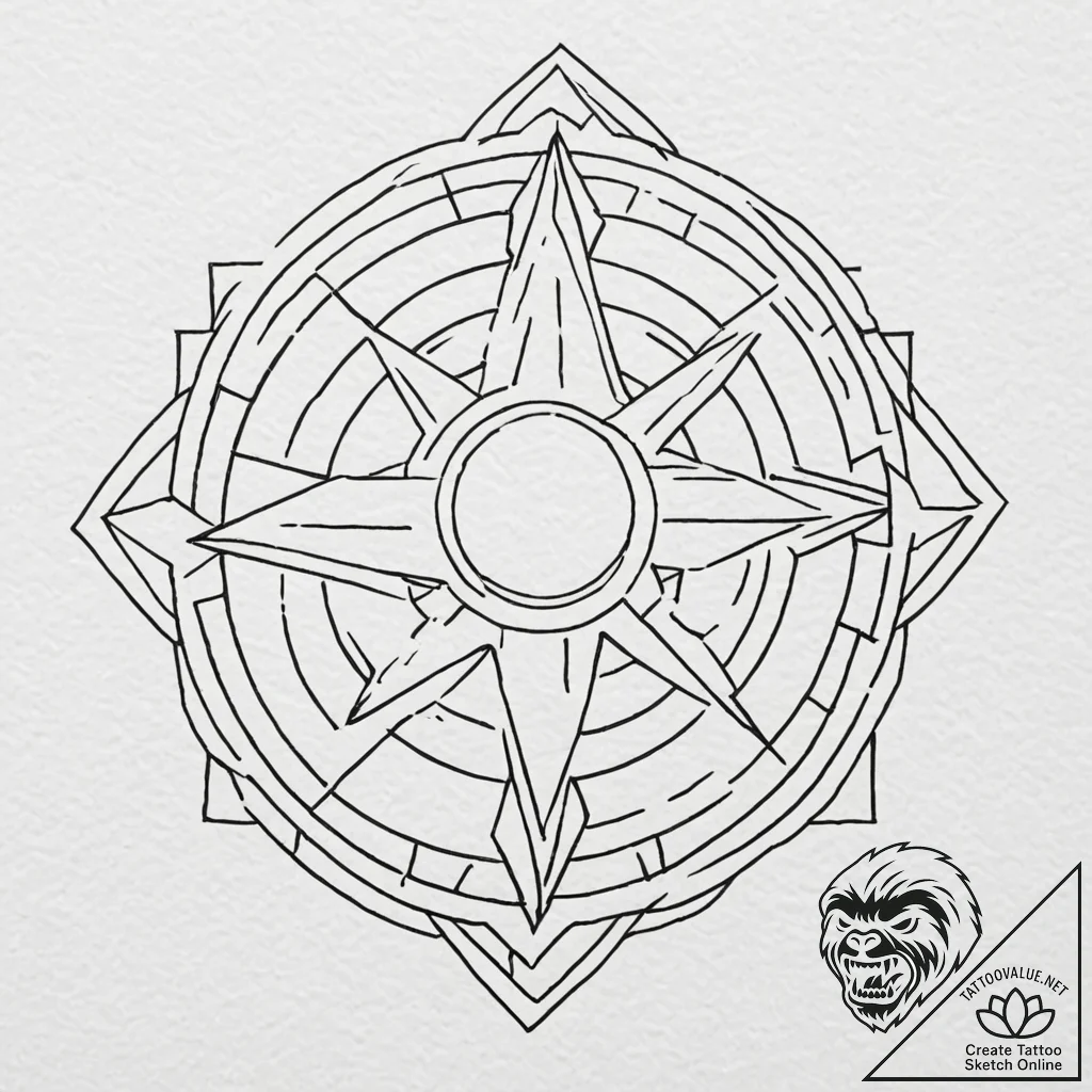 (aesthetic of ghost in the shell, akira, blam... - tattoo sketch (№1751528667_0, 03.07.2025 07:44) — tattoovalue.net