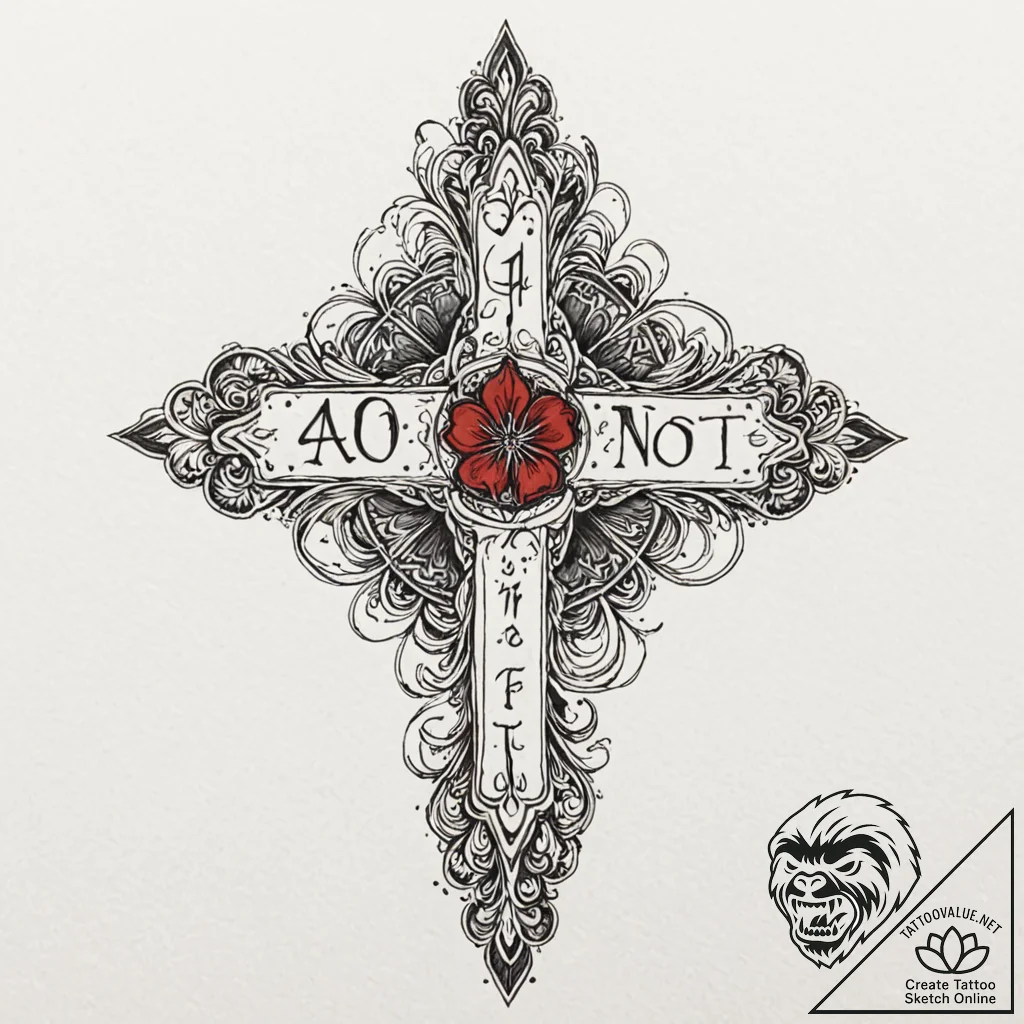 Tattoo design, handpoke style, the text "404... - tattoo sketch (№1751529000_0, 03.07.2025 07:50) — tattoovalue.net