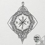 Tattoo design, a soldier’s dog tag, but the n… – tattoo sketch (№1751531451_0, 03.07.2025 08:30) — tattoovalue.net