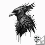 Tattoo sketch of viking warrior made entirely… – tattoo sketch (№1751532358_0, 03.07.2025 08:45) — tattoovalue.net