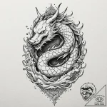 Tattoo design, sleipnir as a creature of shad… – tattoo sketch (№1751533692_0, 03.07.2025 09:08) — tattoovalue.net