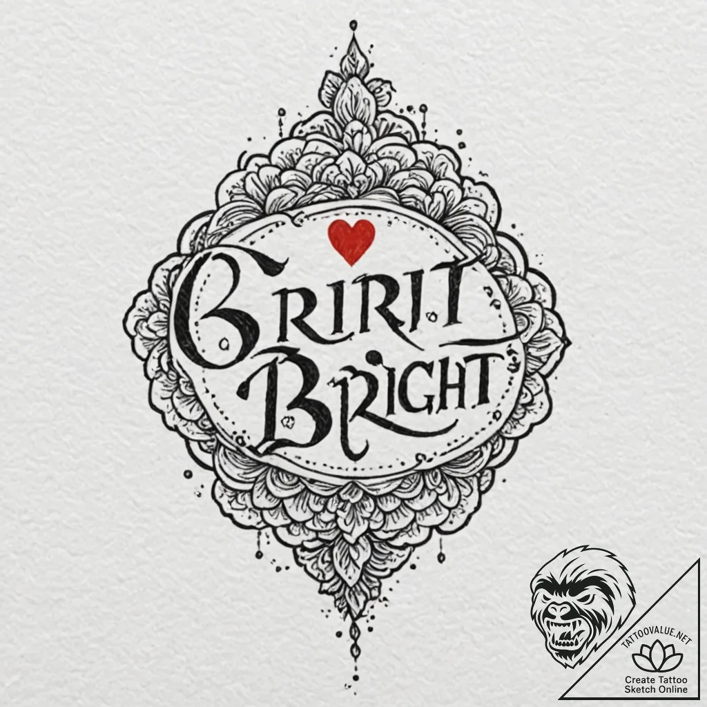 Tattoo design, handpoke style, the text "brb"... - tattoo sketch (№1751536567_0, 03.07.2025 09:56) — tattoovalue.net