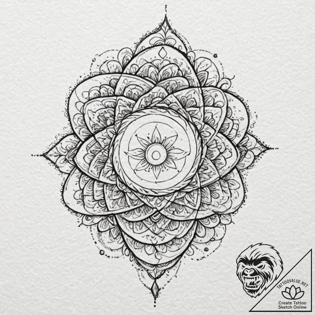 Tattoo design, a "light painting" tattoo, abs... - tattoo sketch (№1751537069_0, 03.07.2025 10:04) — tattoovalue.net