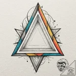 Tattoo design, a single futhark rune, drawn a… – tattoo sketch (№1751538387_0, 03.07.2025 10:26) — tattoovalue.net