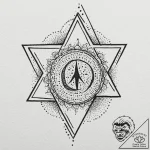 Tattoo design, handpoke style, a “low battery… – tattoo sketch (№1751540274_0, 03.07.2025 10:57) — tattoovalue.net