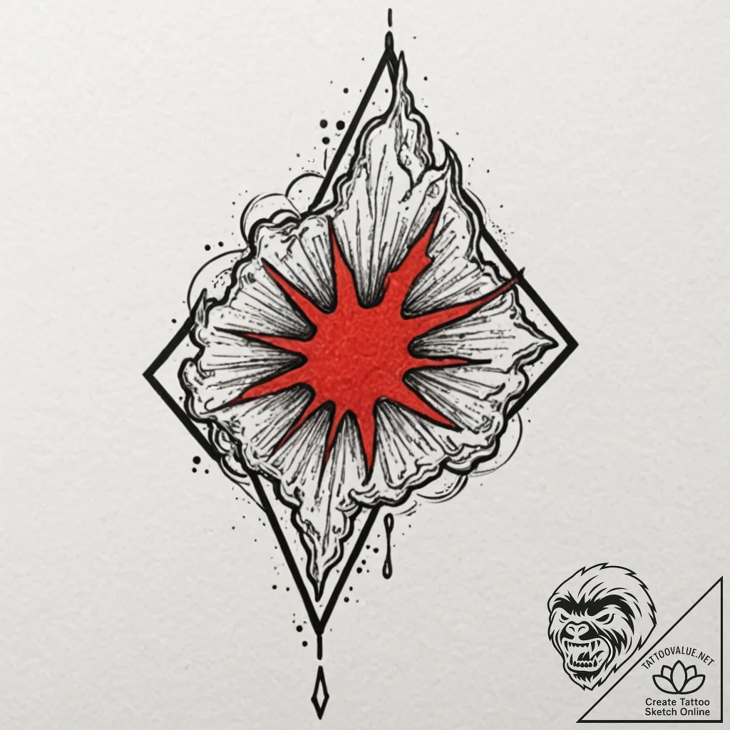 Tattoo design, handpoke style, a simple equal... - tattoo sketch (№1751541022_0, 03.07.2025 11:10) — tattoovalue.net