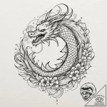 Tattoo design, handpoke style, a lightning bo… – tattoo sketch (№1751541275_0, 03.07.2025 11:14) — tattoovalue.net