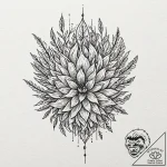 группа 4: bio-organic & symbiotic forms (био-… – tattoo sketch (№1751542699_0, 03.07.2025 11:38) — tattoovalue.net