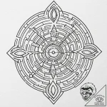 Tattoo design, a labyrinth made of circuit bo… – tattoo sketch (№1751543696_0, 03.07.2025 11:54) — tattoovalue.net