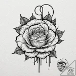 Tattoo design, a human fingerprint, the lines… – tattoo sketch (№1751544538_0, 03.07.2025 12:08) — tattoovalue.net