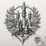 Tattoo sketch of valhalla’s gates guarded by… – tattoo sketch (№1751544781_0, 03.07.2025 12:13) — tattoovalue.net