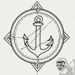 Tattoo design, handpoke style, a simple “play… – tattoo sketch (№1751545446_0, 03.07.2025 12:24) — tattoovalue.net