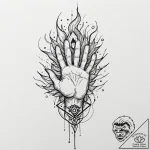 Tattoo sleeve design, skill tree, the arm is… – tattoo sketch (№1751545946_0, 03.07.2025 12:32) — tattoovalue.net