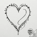 Tattoo design, handpoke style, a connect-the-… – tattoo sketch (№1751550561_0, 03.07.2025 13:49) — tattoovalue.net