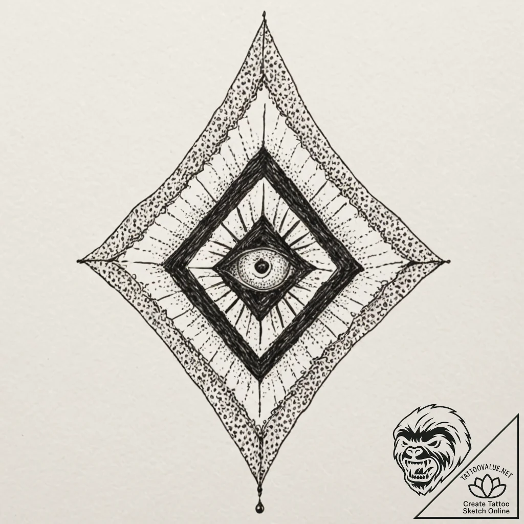 Tattoo design, handpoke style, a small x, as... - tattoo sketch (№1751554785_0, 03.07.2025 14:59) — tattoovalue.net