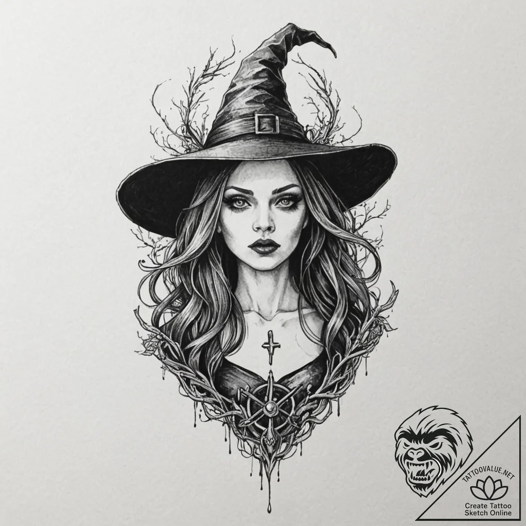 аудитория: унисекс. очень популярно как у муж... - tattoo sketch (№1751555804_0, 03.07.2025 15:16) — tattoovalue.net