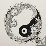 Tattoo design, freya’s cats, one black one wh… – tattoo sketch (№1751561967_0, 03.07.2025 16:59) — tattoovalue.net