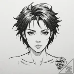 (aesthetic of ghost in the shell, akira, blam… – tattoo sketch (№1751562751_0, 03.07.2025 17:12) — tattoovalue.net