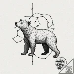 Tattoo design, a constellation of a favorite… – tattoo sketch (№1751564793_0, 03.07.2025 17:46) — tattoovalue.net