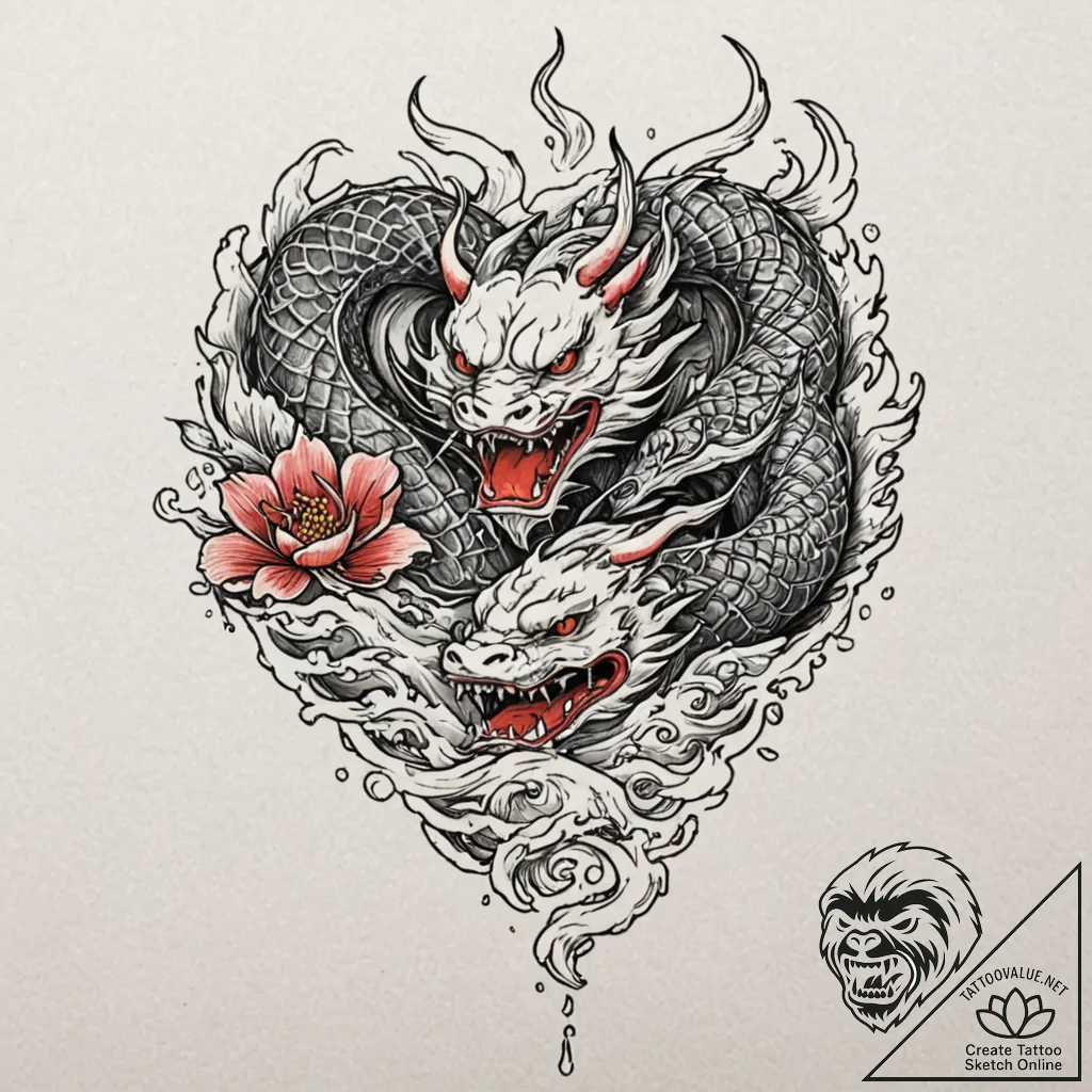 Tattoo design, an angel, but its wings are ma... - tattoo sketch (№1751566575_0, 03.07.2025 18:16) — tattoovalue.net