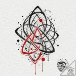 группа 8: esoteric & alchemical symbols (эзот… – tattoo sketch (№1751567267_0, 03.07.2025 18:27) — tattoovalue.net