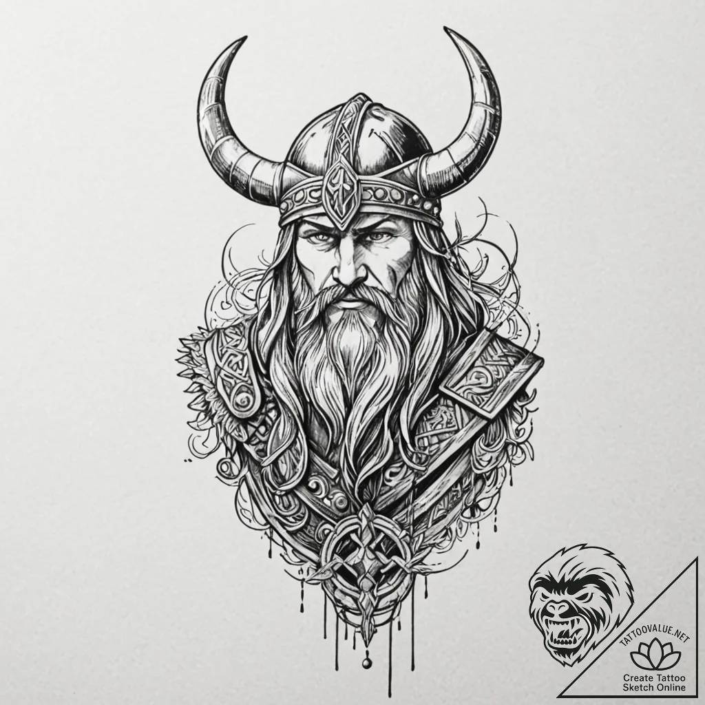 Category 4: vikings, warriors & daily life (a... - tattoo sketch (№1751571905_0, 03.07.2025 19:45) — tattoovalue.net