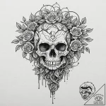 Tattoo design, yggdrasil, but its branches ar… – tattoo sketch (№1751572708_0, 03.07.2025 19:58) — tattoovalue.net