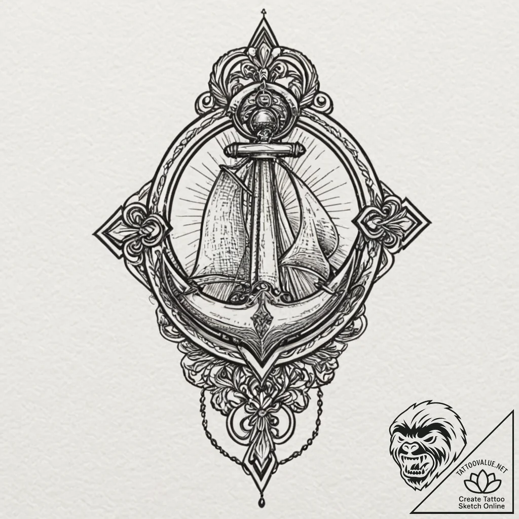 Tattoo design, handpoke style, a loading bar... - tattoo sketch (№1751573138_0, 03.07.2025 20:05) — tattoovalue.net