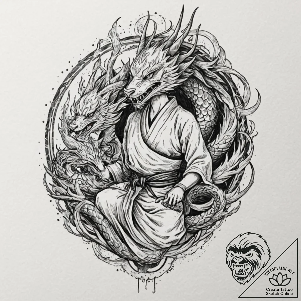 аудитория: унисекс. мужчины часто выбирают ди... - tattoo sketch (№1751573569_0, 03.07.2025 20:12) — tattoovalue.net