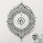Tattoo sketch of norse spiral galaxy made fro… – tattoo sketch (№1751576747_0, 03.07.2025 21:05) — tattoovalue.net