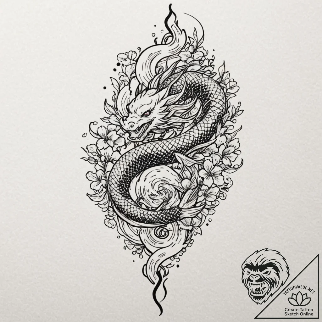 Tattoo design, handpoke style, three simple p... - tattoo sketch (№1751580004_0, 03.07.2025 22:00) — tattoovalue.net