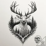 Tattoo sleeve design, forest spirit’s wrath,… – tattoo sketch (№1751580779_0, 03.07.2025 22:12) — tattoovalue.net