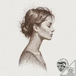 Tattoo design, a human silhouette filled with… – tattoo sketch (№1751585580_0, 03.07.2025 23:33) — tattoovalue.net