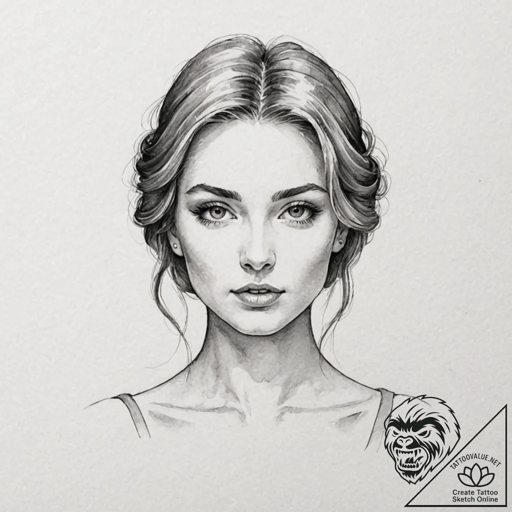 эстетика: глубокий символизм, вдохновленный а... - tattoo sketch (№1751587379_0, 04.07.2025 00:02) — tattoovalue.net