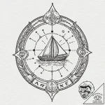 Tattoo design, handpoke style, a series of ra… – tattoo sketch (№1751587463_0, 04.07.2025 00:04) — tattoovalue.net
