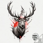 Tattoo sketch of a mythical viking creature w… – tattoo sketch (№1751589480_0, 04.07.2025 00:38) — tattoovalue.net