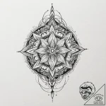 Tattoo design, smoke-like calligraphy, soft,… – tattoo sketch (№1751590776_0, 04.07.2025 00:59) — tattoovalue.net