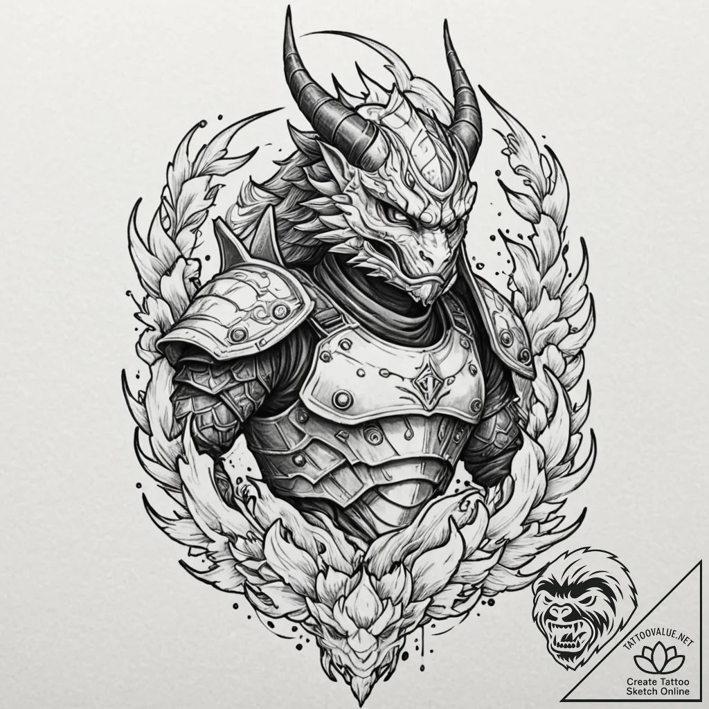 Tattoo design, the god of war mars or ares, w... - tattoo sketch (№1751591416_0, 04.07.2025 01:10) — tattoovalue.net
